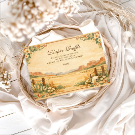 西部砂漠のワイルドフラワーディナーパーティの抽選会 エンクロージャーカード