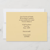 西部移動する新しい住所ワゴンおもしろいワ素朴ン 案内状 (裏面)