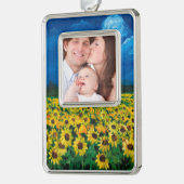 西部赤納涼野 シルバープレートフレームオーナメント (左)