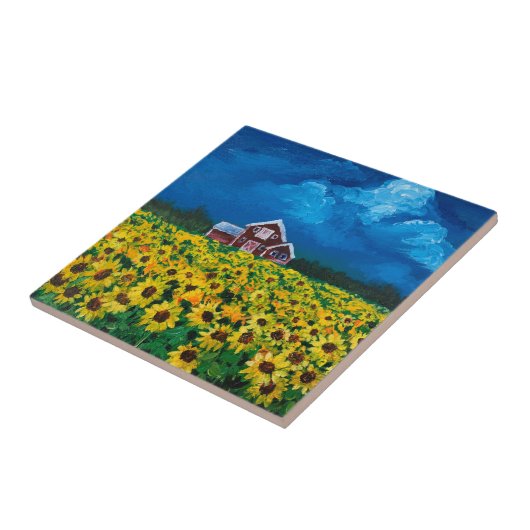 西部赤納涼野 タイル (側面)