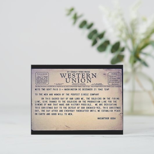 西部連合 ポストカード (スタンド正面)