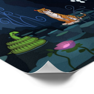 西部野生生物のポスター ポスター