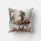 西部野生馬 クッション (裏面)