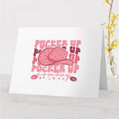 西部開拓時代のカウボーイ風バレンタインデー カード (黄色い花)