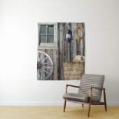 西部風テーマの縦型タペストリー タペストリー (インサイチュ)