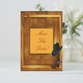 西部風テーマ 招待状 (スタンド正面)