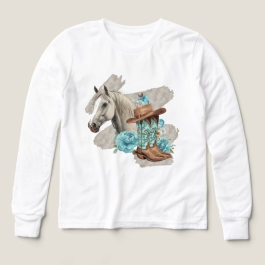 西部馬娘Tシャツ (デザイン正面)