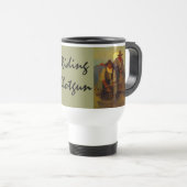 西部esque乗馬の散弾銃のライダーのサイド座席 トラベルマグ (正面右)