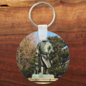 西郷隆盛（最後の侍）・犬像 キーホルダー (正面)