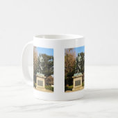 西郷隆盛（最後の侍）・犬像 コーヒーマグカップ (正面左)