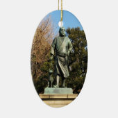 西郷隆盛（最後の侍）・犬像 セラミックオーナメント (右)