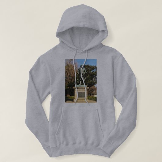 西郷隆盛(最後の侍)・犬像 パーカ (デザイン正面)