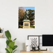 西郷隆盛(最後の侍)・犬像 ポスター (ホームオフィス)