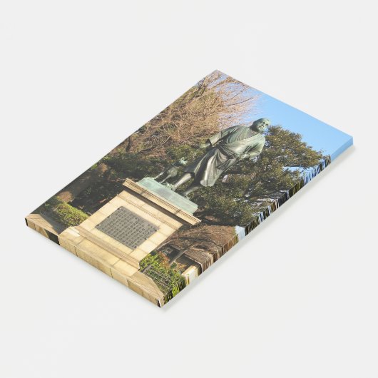 西郷隆盛（最後の侍）・犬像 ポストイット (アングル)