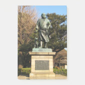 西郷隆盛（最後の侍）・犬像 ポストイット (正面)