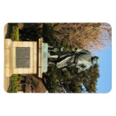 西郷隆盛（最後の侍）・犬像 マグネット (横)