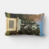 西郷隆盛（最後の侍）・犬像 ランバークッション (裏面)