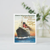 西鉄素晴らし道アイルランド船 ポストカード (スタンド正面)