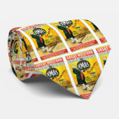 西鉄素晴らし道ヴィンテージ旅行アート ネクタイ (ロール)