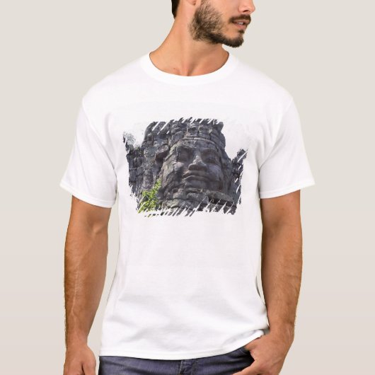 西門の塔（ゴープラム）の細部 Tシャツ (正面)