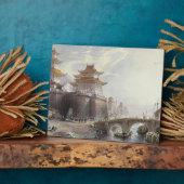 西門Peking, c.1850 (色のリトボ) フォトプラーク (側面)