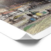 西門Peking, c.1850 （色のリトボ） ポスター (角)