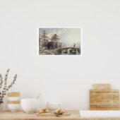 西門Peking, c.1850 （色のリトボ） ポスター (キッチン)