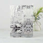 西霜の降りたフォークの木 シーズンカード (スタンド正面)