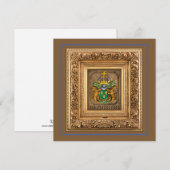 西風オランダ家族の紋章。 (正面/裏面)