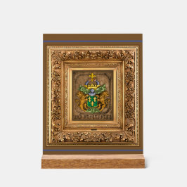 西風オランダ家族の紋章。 アクリルサイン