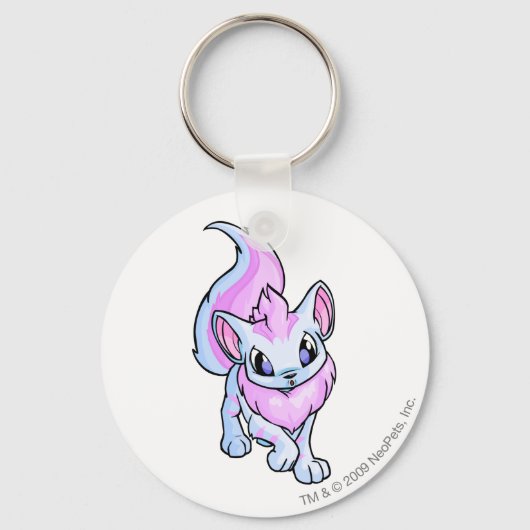 西風ストライプの船 キーホルダー (正面)