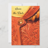 西馬サドル国結婚式の日付を保存 セーブザデート (正面)