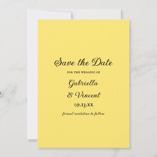 西馬サドル国結婚式の日付を保存 セーブザデート (裏面)