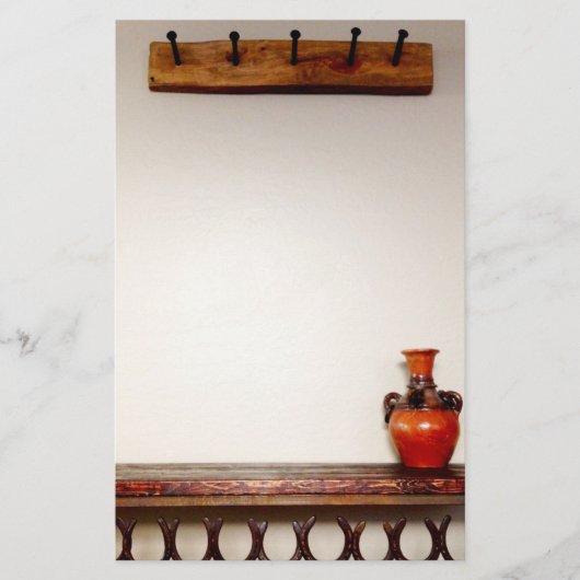 西馬蹄鉄道スパイク南西花瓶 便箋 (正面)