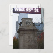 西35通りはがきNYC by CricketDiane ポストカード (正面/裏面)