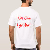 西Mi Kravのワイシャツ Tシャツ (裏面)