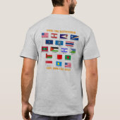 西Pacメンズワイシャツ Tシャツ (裏面)