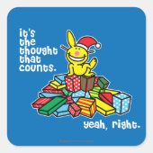 要る考え物 スクエアシール (正面)