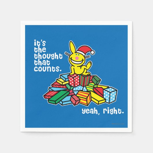 要る考え物 スタンダードカクテルナプキン (正面)