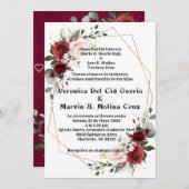 要カスタム求 招待状 (正面/裏面)