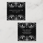 要ファンシー素 スクエア名刺 (正面/裏面)