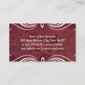 要ファンシー素 |テクスチャの背景 名刺 (裏面)