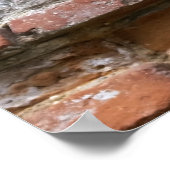 要塞の壁の窓 ポスター (角)