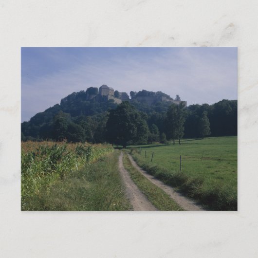 要塞の眺め ポストカード (正面)