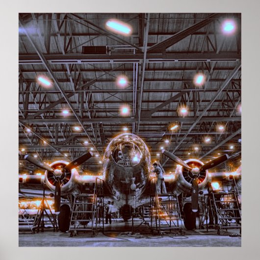 要塞の航空戦争 ポスター (正面)