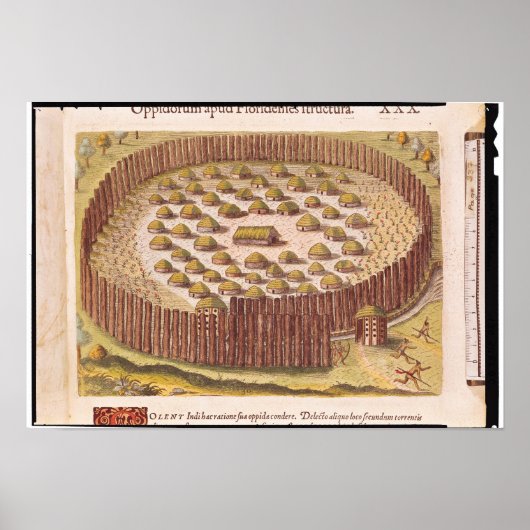 要塞化されたインディアンビレッジ、'Brevis 2 ポスター (正面)