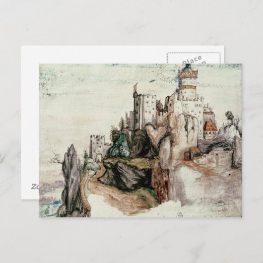 要塞化された城 ポストカード (正面/裏面)