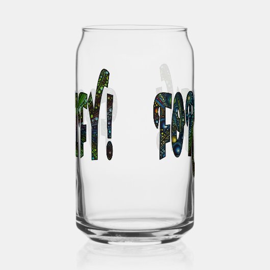 要塞化！ ガラス缶 (右)