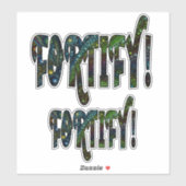 要塞化！ シール (シート)