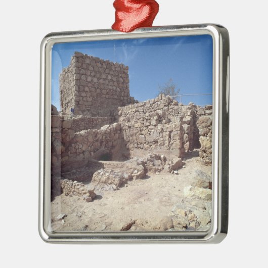 要塞宮殿の残物 メタルオーナメント (左)